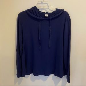 Half Moon Navy Hoodie